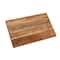 Hello Honey® 16" Natural Acacia & Mango Wood Rectangular Cheese & Cutting Board